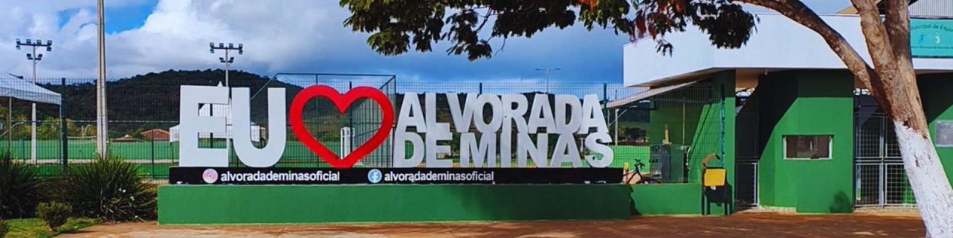 Banner principal do site: Alvorada de Minas