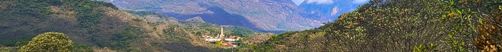 Banner principal do site: As Sete Maravilhas da Estrada Real